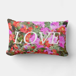 OVE orange & rose, coussin d'inspiration fleurs