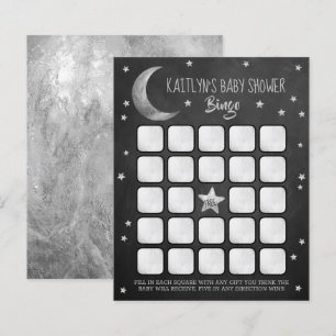 Over The Moon Baby Shower Bingo