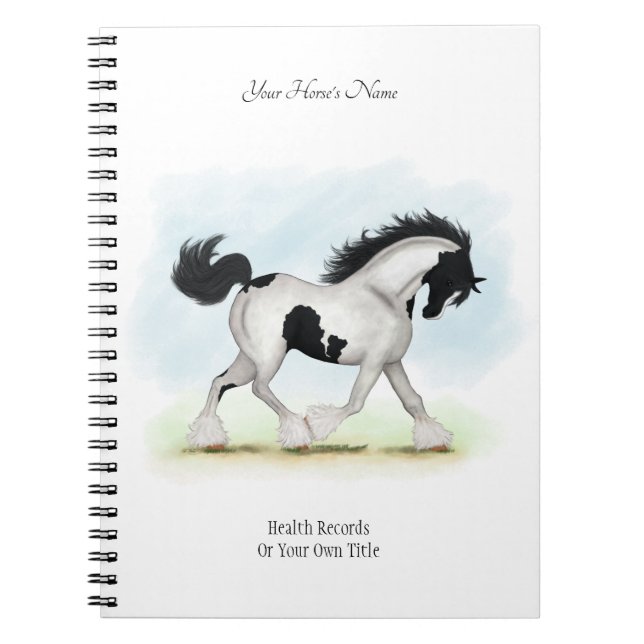 Overo Gypsy Personalized Horse Owner's Journal (Devant)