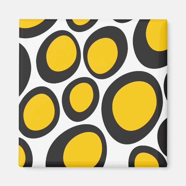 Ovvio Magnet noir et jaune (Devant)