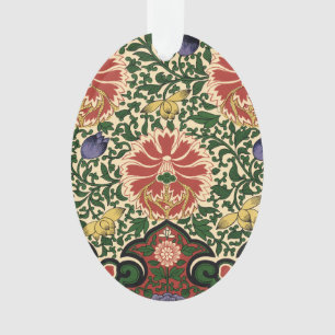 Owen Jones Chinoiserie Rouge Lotus Floral Art Desi