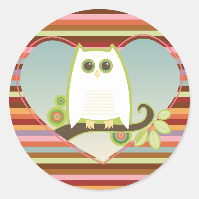 Owl Always Love You - Stickers (Devant)