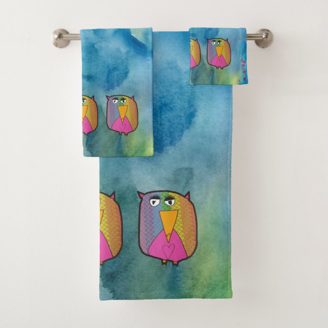 Owl "Art by Kids" (En situation)