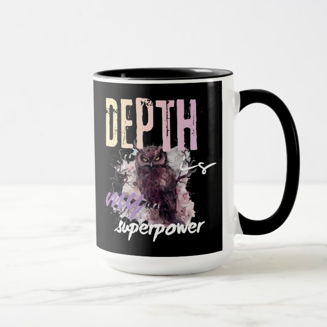Owl Depth Mug (Droite)