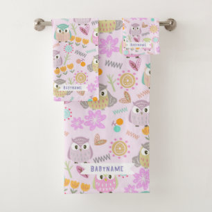 Owl Pastel Pink