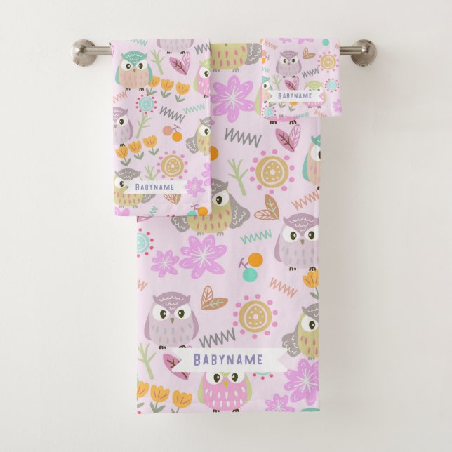 Owl Pastel Pink (En situation)