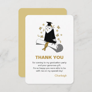 Owl Preschool / Kindergarten Graduation Merci