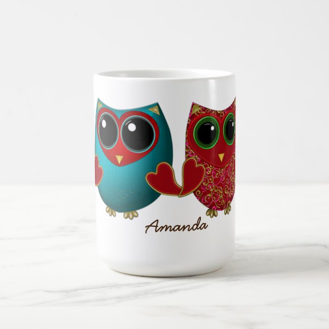 Owl t'aime MUG CAFÉ (Centre)