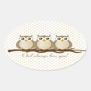Owl t'aime toujours Sticker