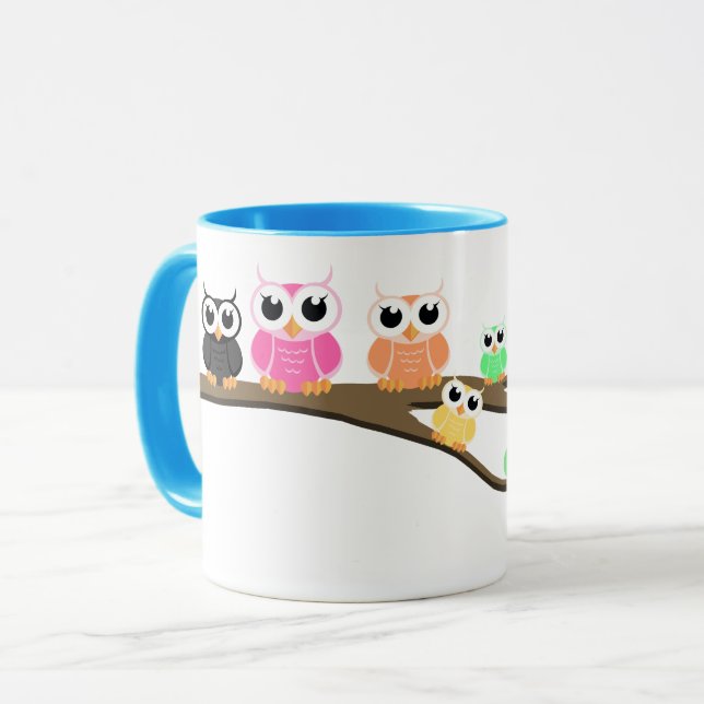 "OWL Together Now" Mug de café (Devant gauche)