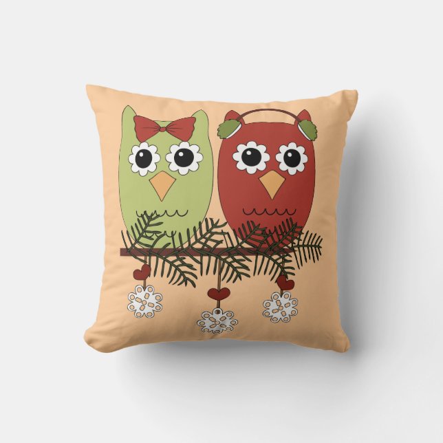 Owl Wise MoJo Coussin (Recto)