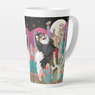 OWLS DE NUIT Lapphund finlandais Latte Mug