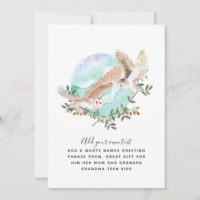 OWLS personnalisé (Devant)