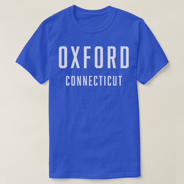 Oxford Connecticut TShirt (Design devant)
