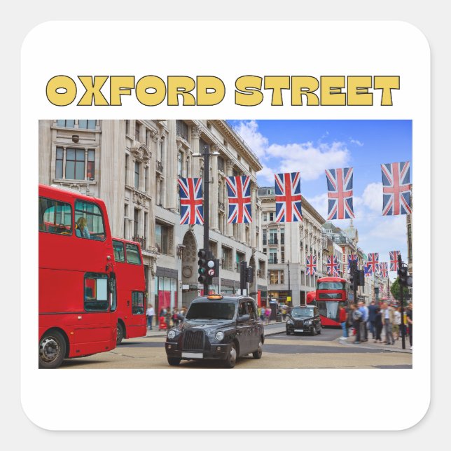 Oxford Street Stickers  (Devant)