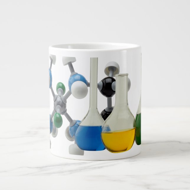 Oxygentees Science Nerd Jumbo Mug (Devant)