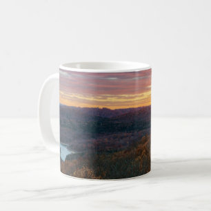 Ozark Mounts Automne Sunset Café Mug