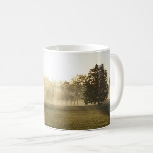 Ozarks Morning Fog Coffee Mug (Devant droit)