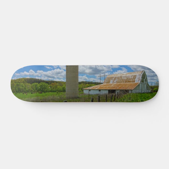 Ozarks Old Barn et Silo Skateboard (Horz)