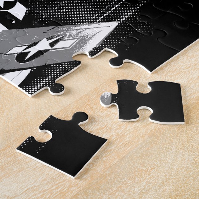 P-51 Mustang 8x10 Puzzle photo avec boîte cadeau (Côté)