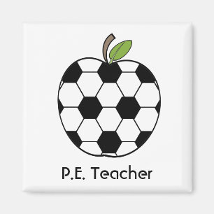 P.E. Aimant d'Apple de ballon de football de
