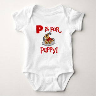 P est pour Puppy Tshirts and Gifts