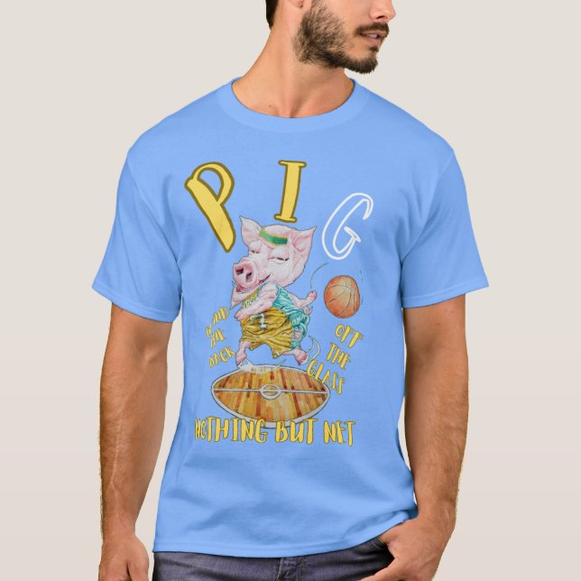 P.I.G. JEU DE BASKETBALL T-SHIRT (Devant)