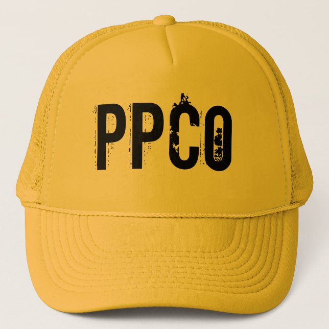 P.P.C.O. Casquette de camionneur (Devant)