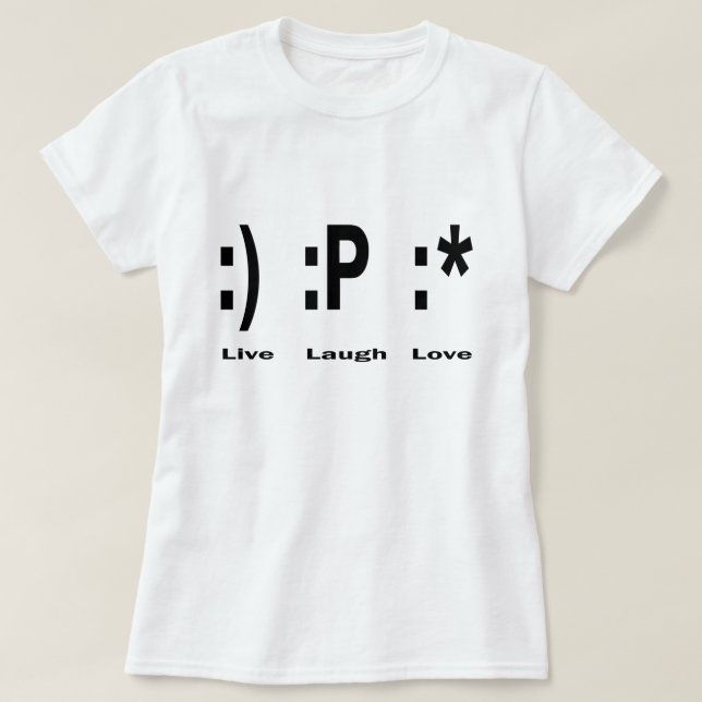 :) : P : * T-shirt (Design devant)