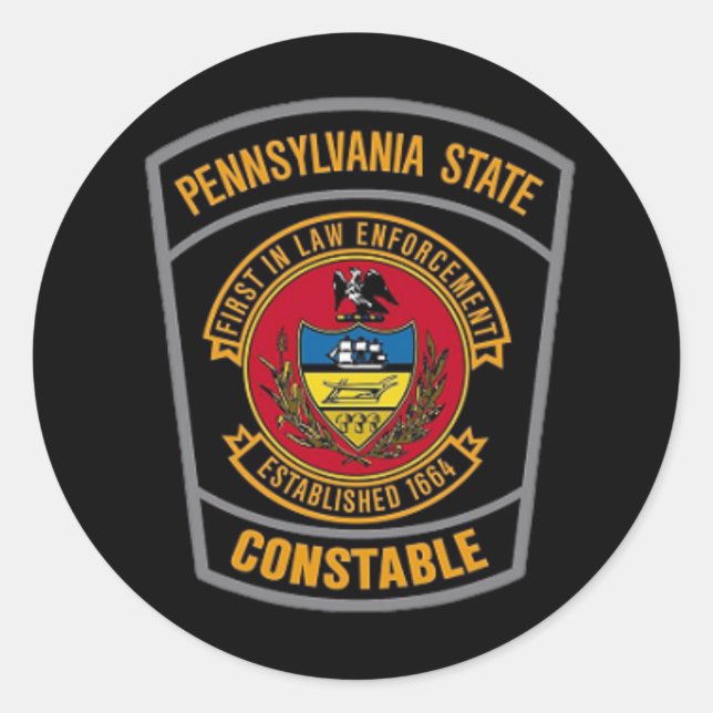 PA State Constable Stickers (Devant)