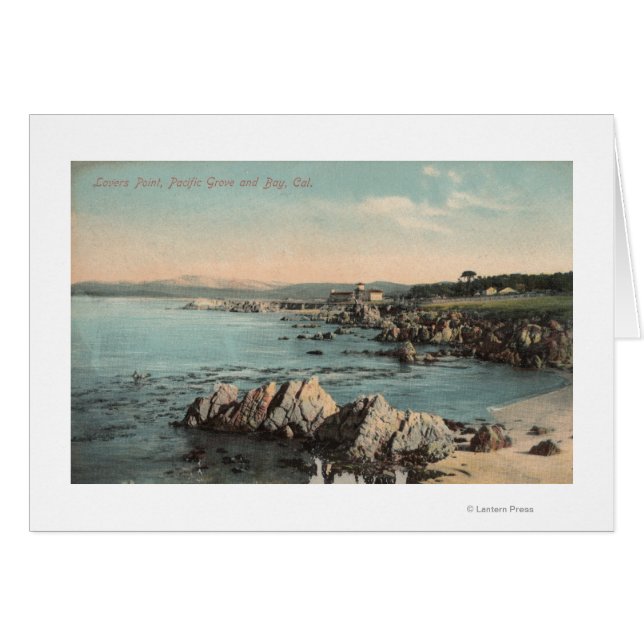 Pacific Grove, CA - Lovers Point, Pacifique (Devant horizontal)