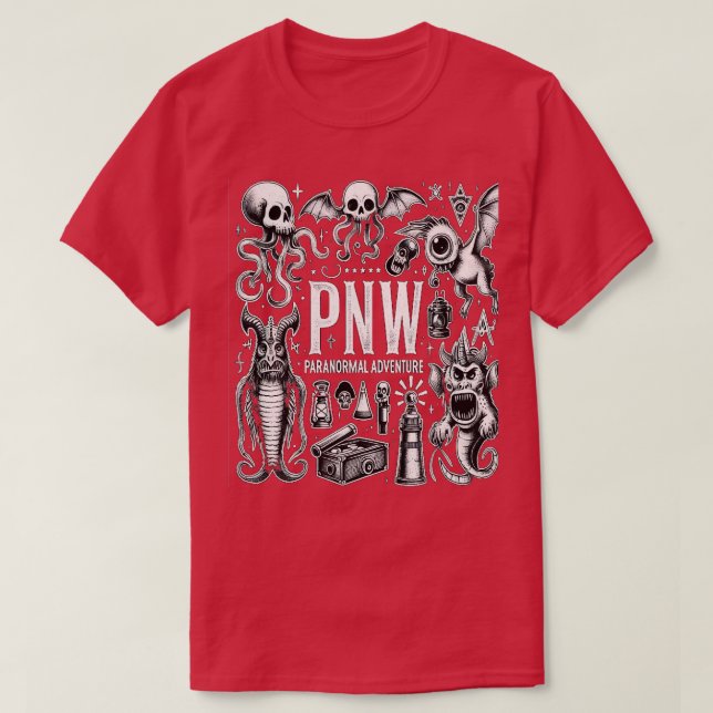 Pacific Northwest Adventures TShirt (Design devant)