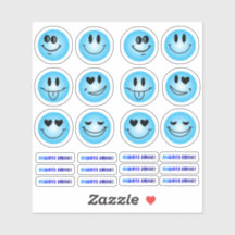 Pack autocollant Emoji