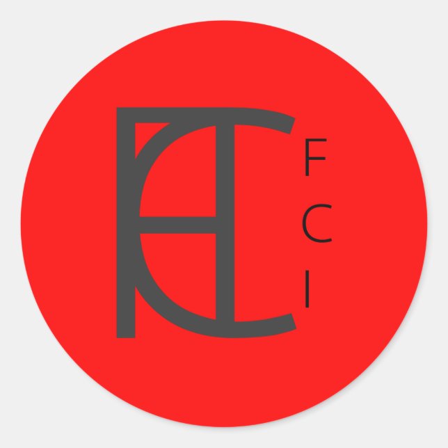 Pack autocollant FCI RED DOT (Devant)