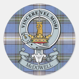 Pack autocollant McDowell Crest + Tartan