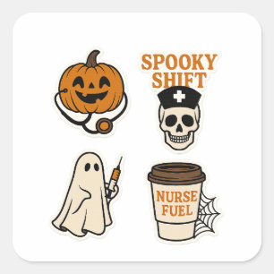Pack autocollant pour infirmière d'Halloween - 5 m