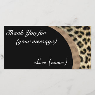 Pack carte de remerciements de 10 - Empreinte de l
