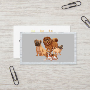 Pack chien   Formateur   Carte de visite Paws