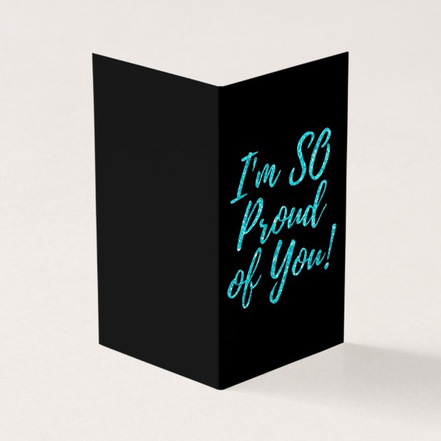 Pack de 25 Bleu So Fier Parties scintillant Gradua (Outside)