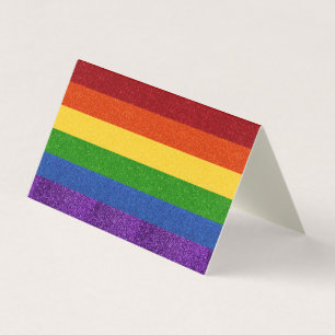 Pack de 25 LGBT Parties scintillant Pride Carte Dr