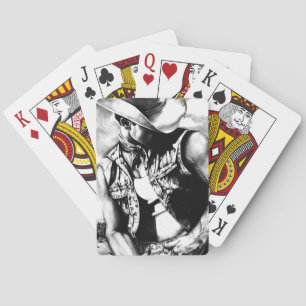Pack de cartes de jeu Art Cowboy
