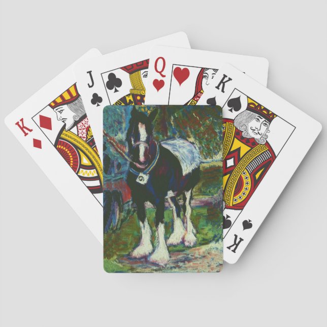Pack de cartes de jeu pour Cheval Lover, Cheval Sh (dos)
