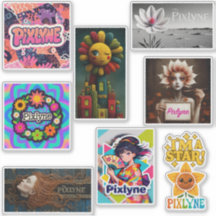 Pack de stickers Pixlyne #1