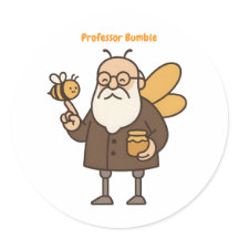 Pack de stickers Professor Bumble pour enfants