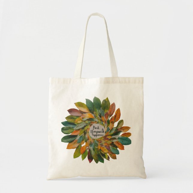 Pack Joy, Unpack Happiness - Sac fourre-tout (Devant)