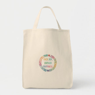 Pack Joy, Unpack Happiness - Sac fourre-tout d'ali