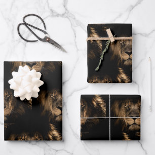 Pack papier Lion King of the Jungle Wrapping