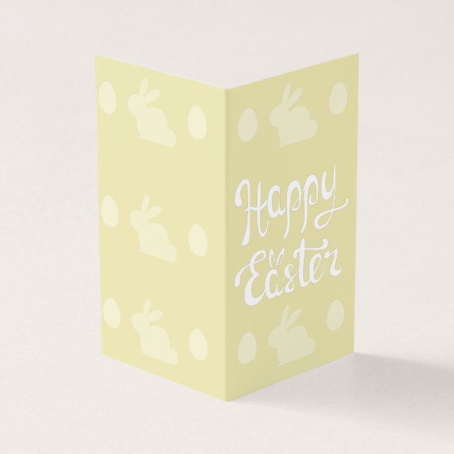 Pack Pâques Jaune de 25 Mini Cartes (Outside)