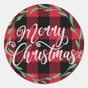 Pack Stickers Joyeux Noël Rond