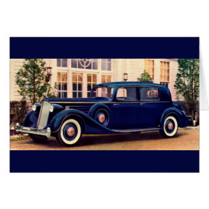 Packard bleu 1936